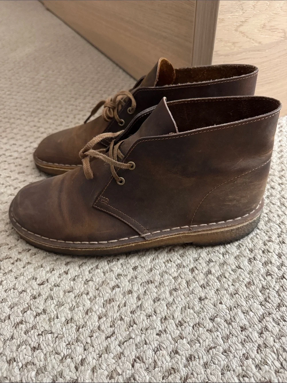 Clarks worn one